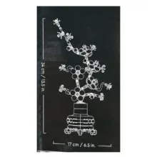 ساختنی 327 تکه مدل گل کد 10489