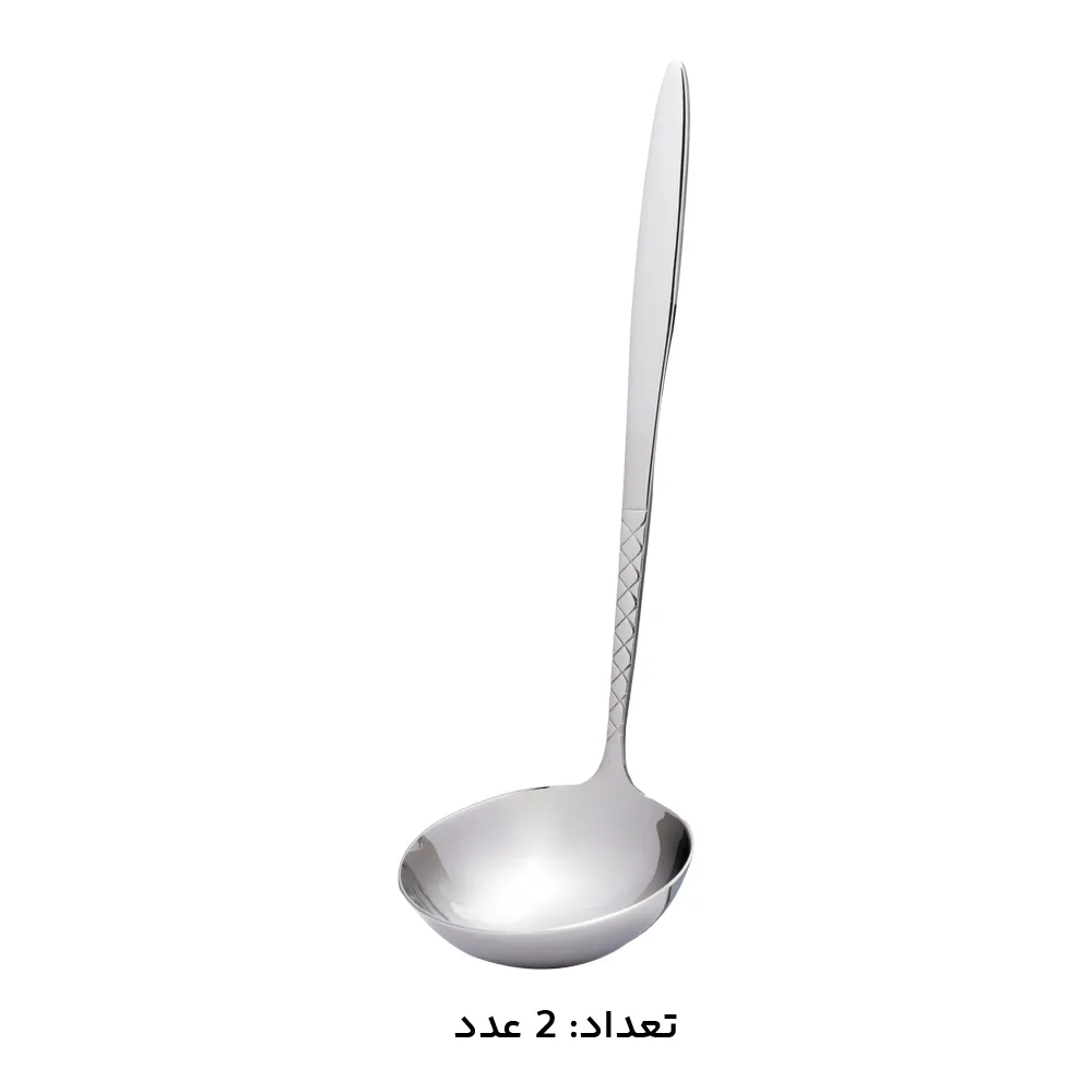 سرویس قاشق، چنگال و کارد استیل 151 پارچه 30 نفره کابان مدل 166