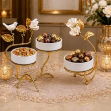 آجیل خوری مدل ROYAL مجموعه 2 عددی