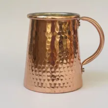 لیوان مسی مدل چکشی کد ZH428.2