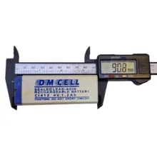 باتری سیلد اسید 4 ولت 1200 میلی آمپر ساعت دی ام سل مدل DM-4-1200 بسته دو عددی