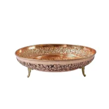 شیرینی خوری مسی مدل اطلس کد  ZH434.2