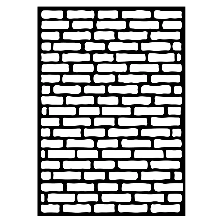 شابلون مدل دیوار آجری کد SP9261