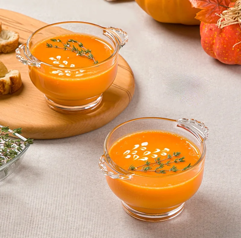 پیاله مدل سوپ خوری کد DH2330 بسته 2 عددی