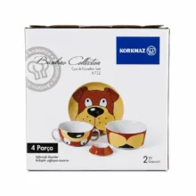 سرویس غذاخوری کودک کرکماز مدل Bambino Collection A732 مجموعه 4 عددی