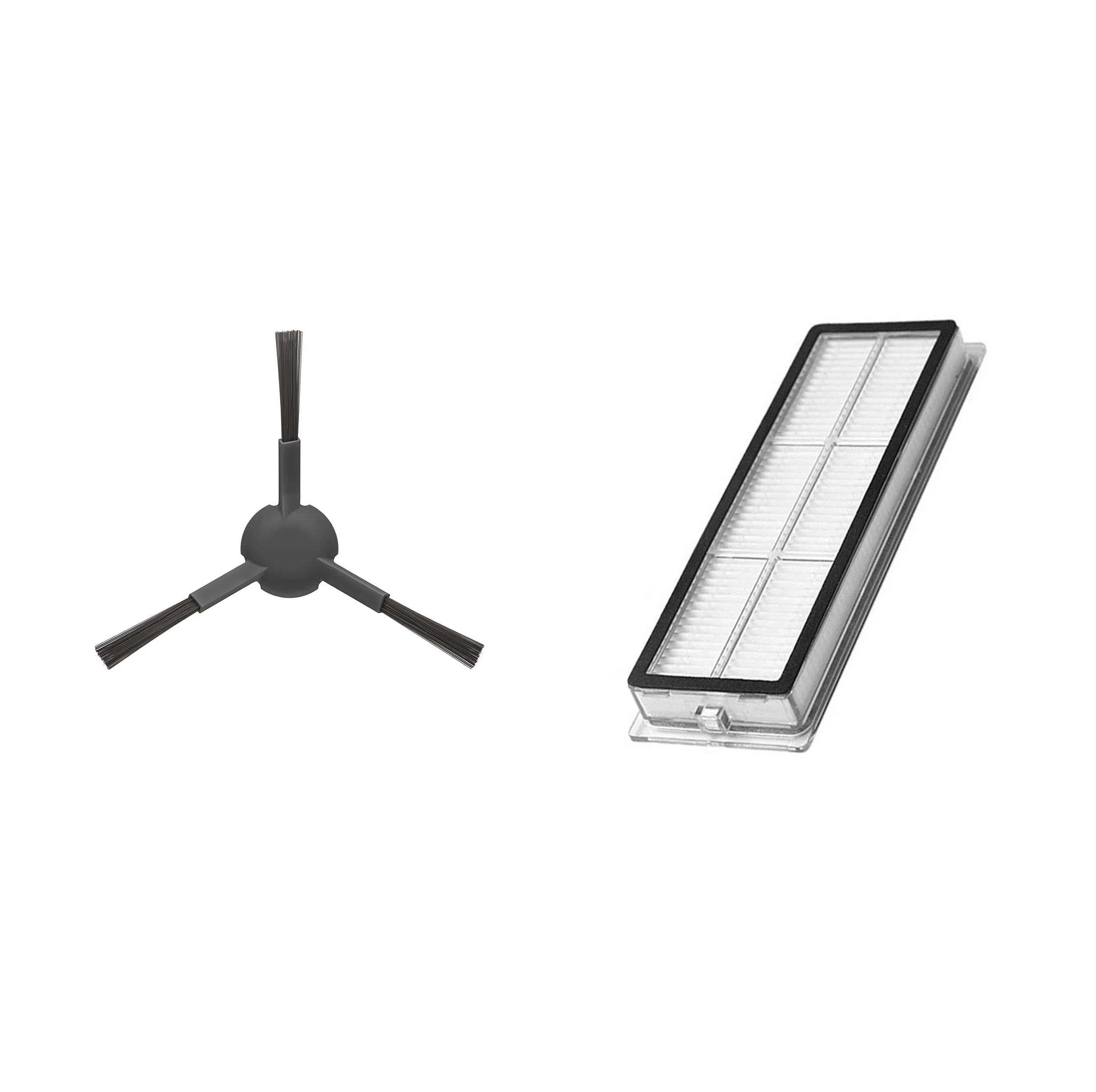 فیلتر و برس کناری جارو رباتیک مدل X20 pro Plus مناسب برای جاروبرقی رباتیک شیائومی +X20 pro مجموعه 2 عددی