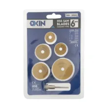 تیغ فرز انگشتی اکسین مدل OXN-2006G مجموعه 6 عددی