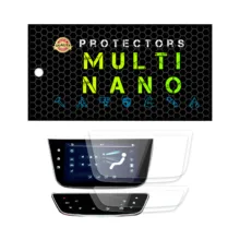 محافظ صفحه نمایش مانیتور خودرو مولتی نانو مدل X-S2N مناسب برای کی ام سی A5 بسته دو عددی