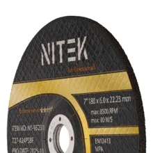 صفحه ساب آهن نیتک مدل 180x6.0 سایز 180 میلیمتر بسته 10عددی