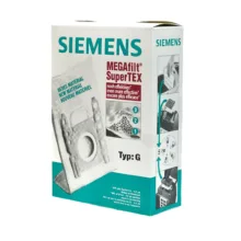 پاکت جاروبرقی زیمنس مدل MEGAfilt SuperTEX مناسب برای جاروبرقی های بوش و زیمنس type G بسته 5 عددی
