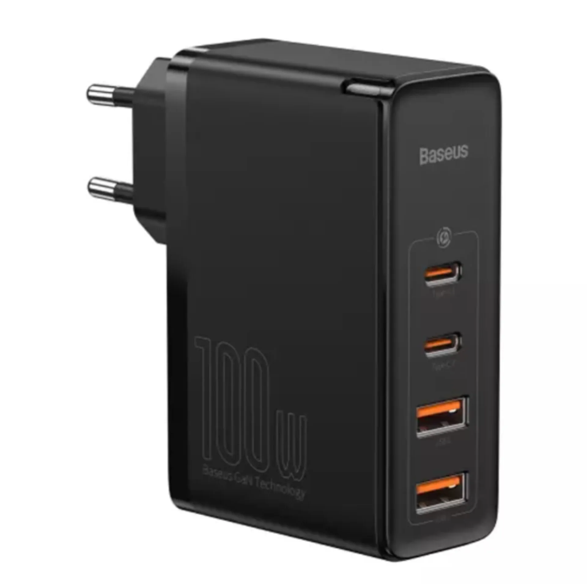 شارژر دیواری 100 وات 4 پورت بیسوس مدل GaN2 Pro به همراه کابل USB-C