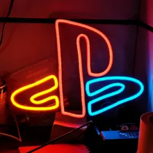 چراغ نئونی طرح PlayStation کد PS2026
