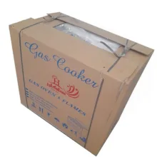 اجاق‌ گاز 5 شعله هاکان مدل صفحه شیشه ولوم بالا سه کشو1230