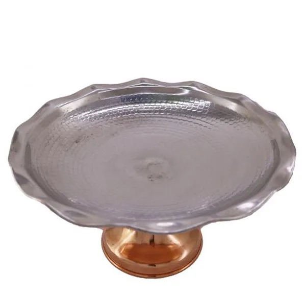 شیرینی خوری مسی مدل خورشیدی کد ZH120.3