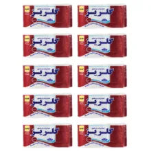 دستمال توالت گلریز مدل B10 ده بسته 2 عددی