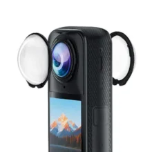 قاب محافظ لنز چرخشی دوربین Insta360 X5 پلوز مدل PU767T