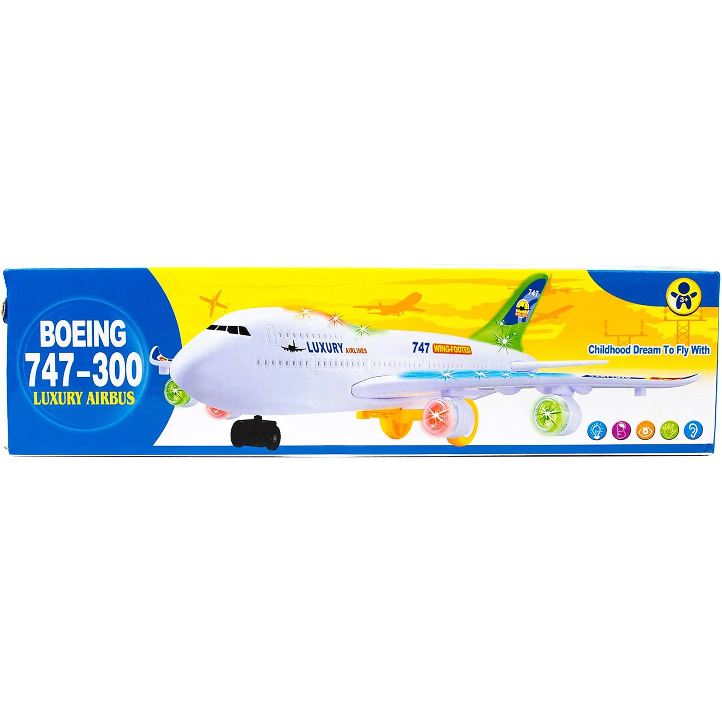 هواپیما بازی مدل boing-747