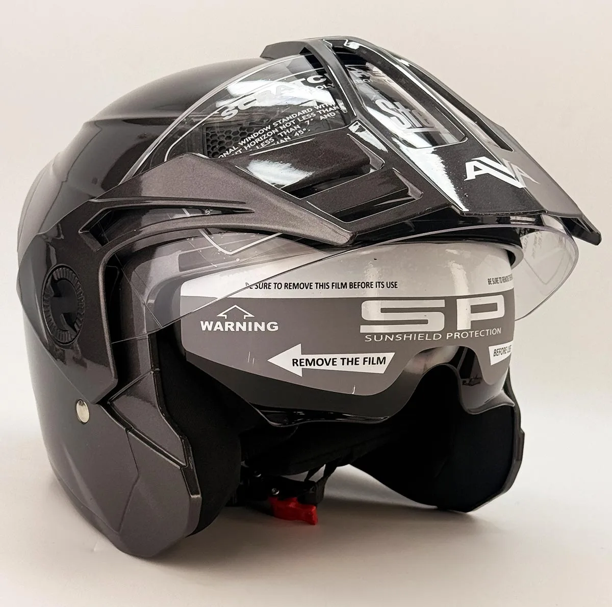 کلاه کاسکت بدون فک استیل برد مدل Adventure X کد 2373