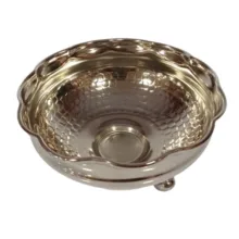 کاسه هفت سین مسی مدل سه پایه کد ZH249.4