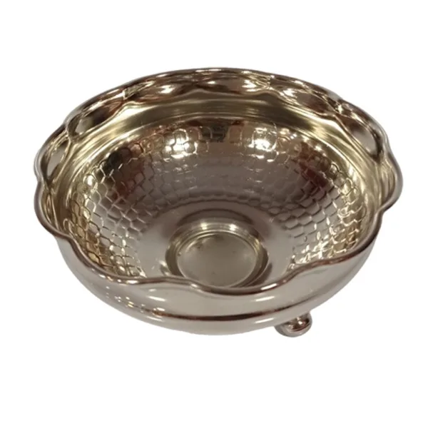 کاسه هفت سین مسی مدل سه پایه کد ZH249.4