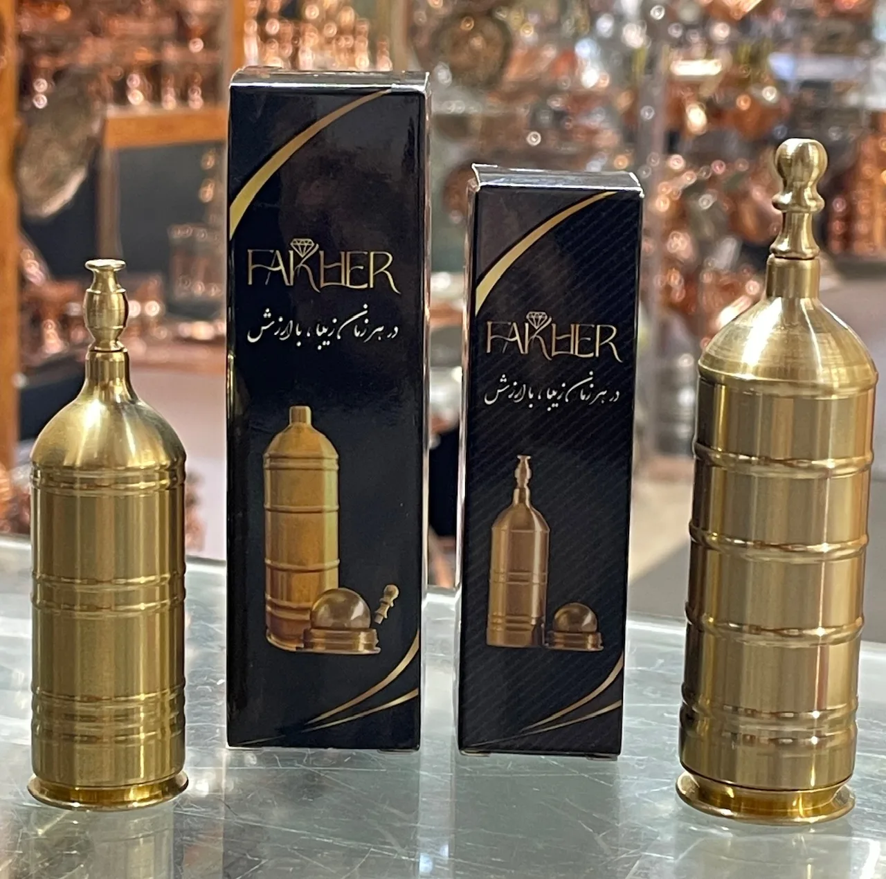 زعفران ساب برنجی مدل فاخر کد 09