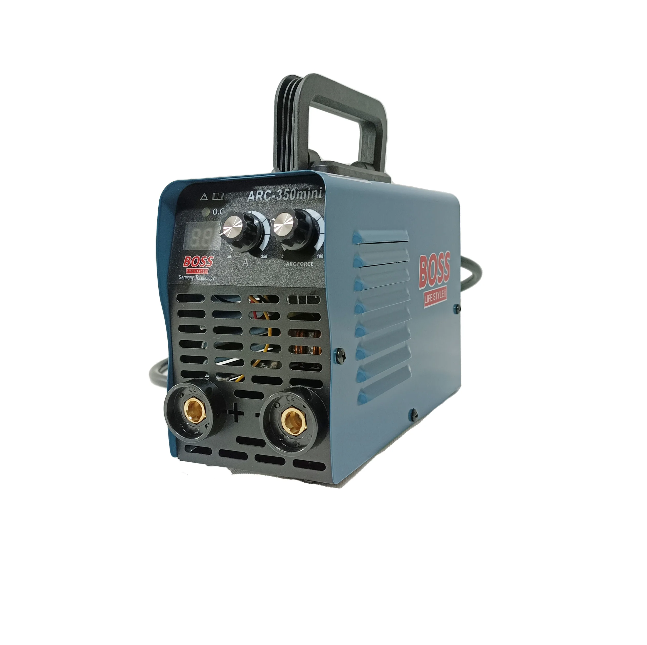 اینورتر جوشکاری مینی باس مدل mma-350-with-bmc-case مجموعه 6 عددی