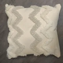 کاور کوسن مدل پانچ دوزی کد  K300 سایز 40*40 سانتی متر