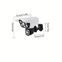 چراغ پارکی خورشیدی مدل New-360 درجه بسته 2 عددی
