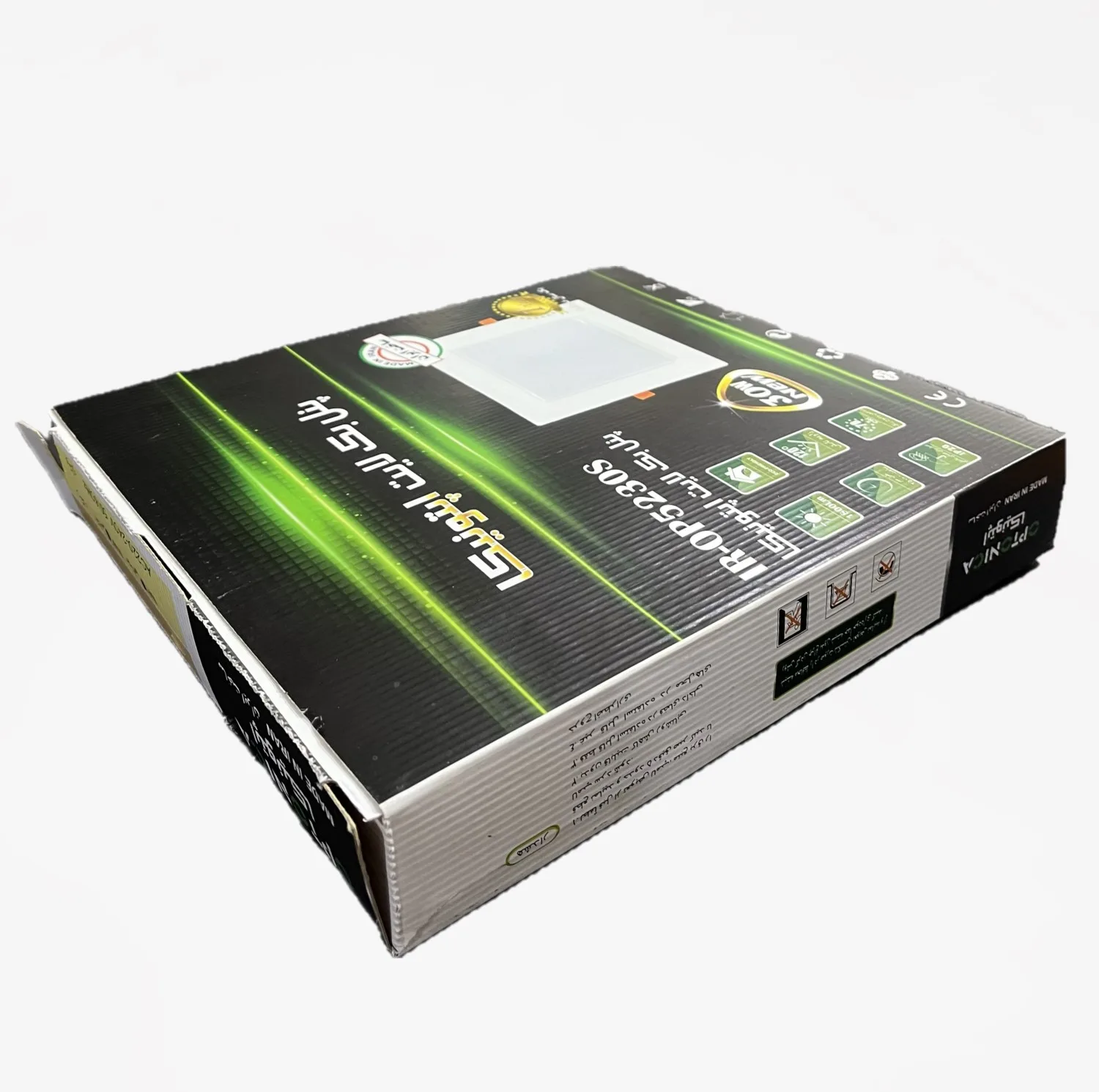 پنل اس ام دی 30 وات مربع اپتونیکا مدل توکار کد IR-OP5230S