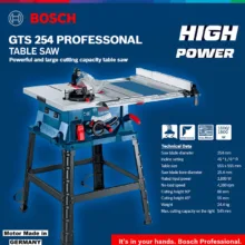 اره میزی 1800 وات بوش مدل GTS254-PRO EXTRA