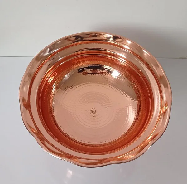 آجیل خوری مسی مدل لب چین کد ZH266.2