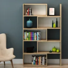 کتابخانه چوبیکو مدل bookshelf600