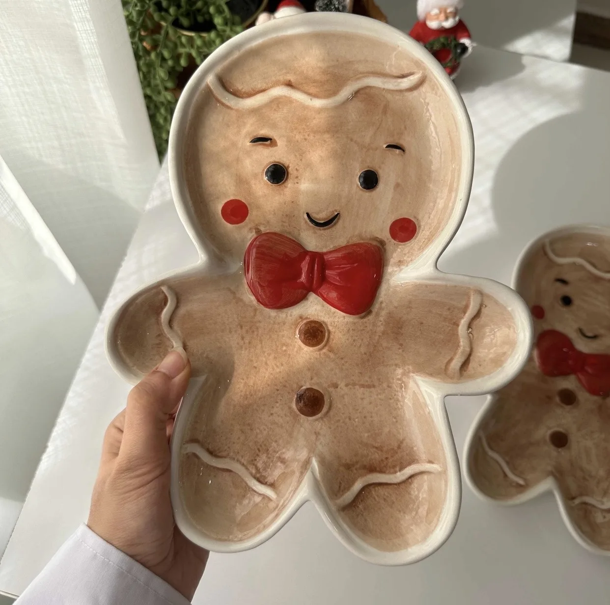 ظرف سرو مدل سرامیکی فانتزی