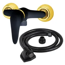 شیر سرویس بهداشتی ایلمان مدل کاج B.GG 230 به همراه شلنگ توالت