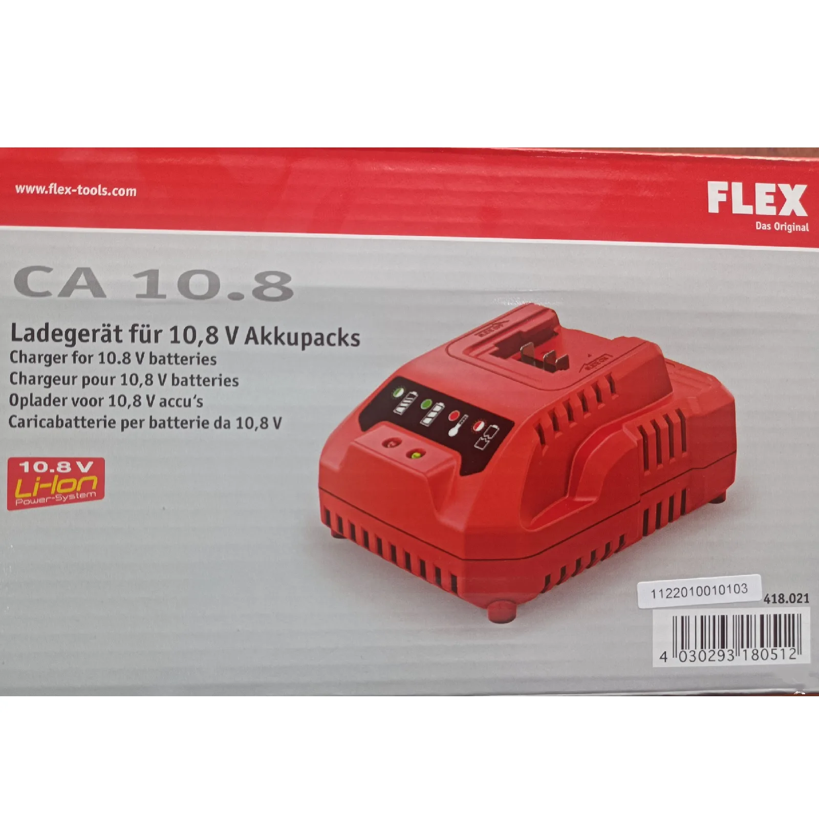 شارژر باتری فلکس مدل CA 10.8