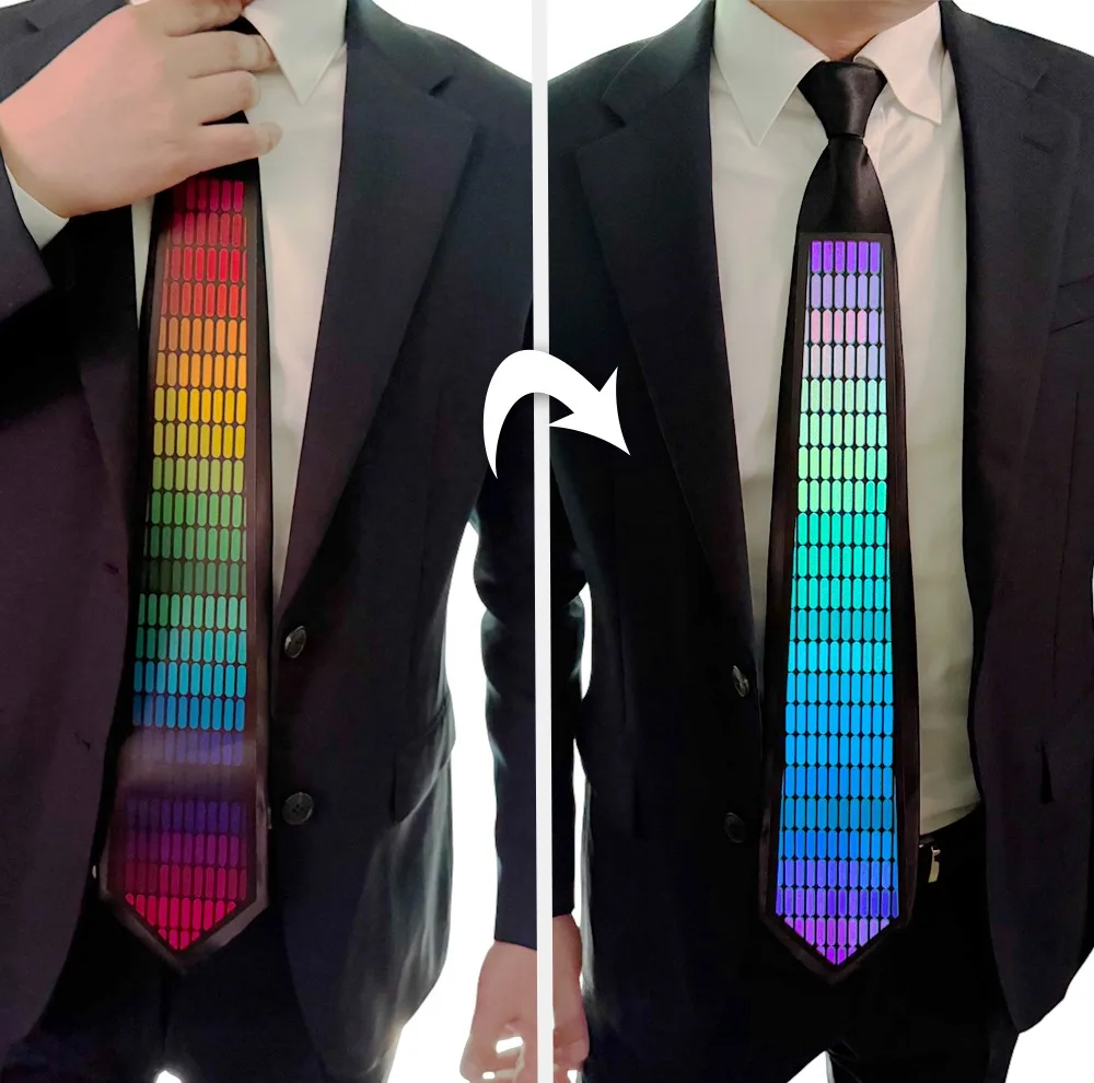 کراوات طرح LED_SoundActivated4