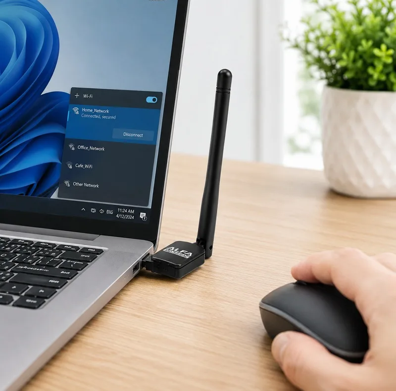 دانگل شبکه USB آلفا مدل UW10