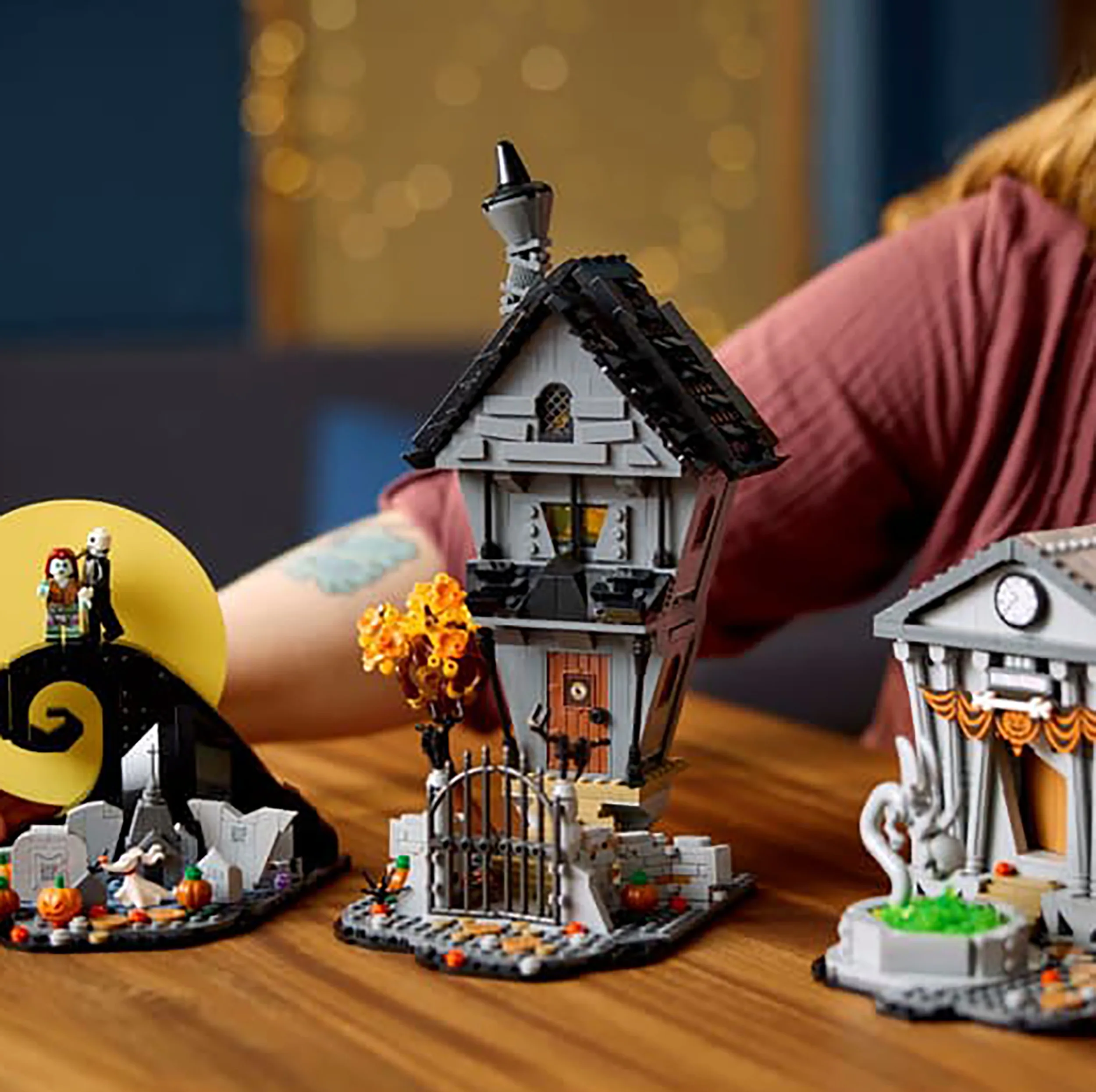 لگو 2193 تکه سری Ideas مدل The Nightmare Before Christmas کد 21351