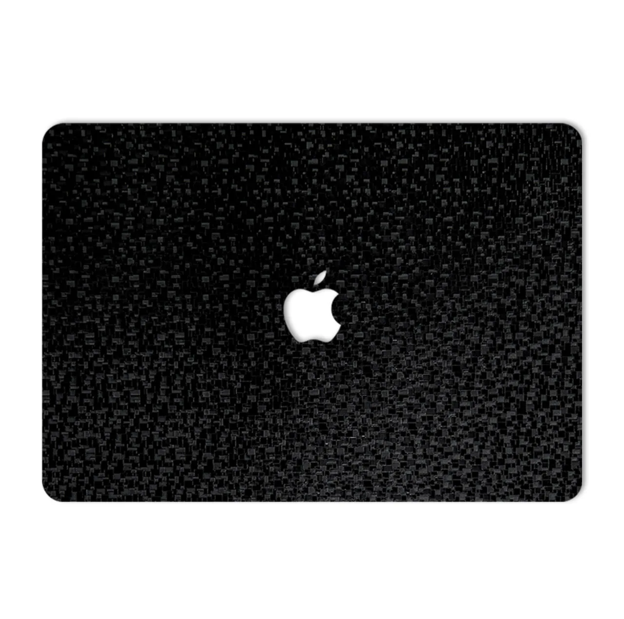 برچسب پوششی ماهوت مدل Black Silicon-Texture مناسب برای لپ تاپ Macbook 12inch Retina