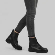 نیم بوت زنانه چرم مشهد مدل j2646-001