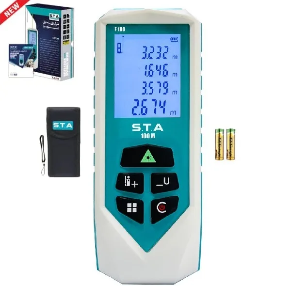 متر لیزری اس تی ای مدل F100