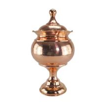 آجیل خوری مسی مدل لاله کد ZH282.2