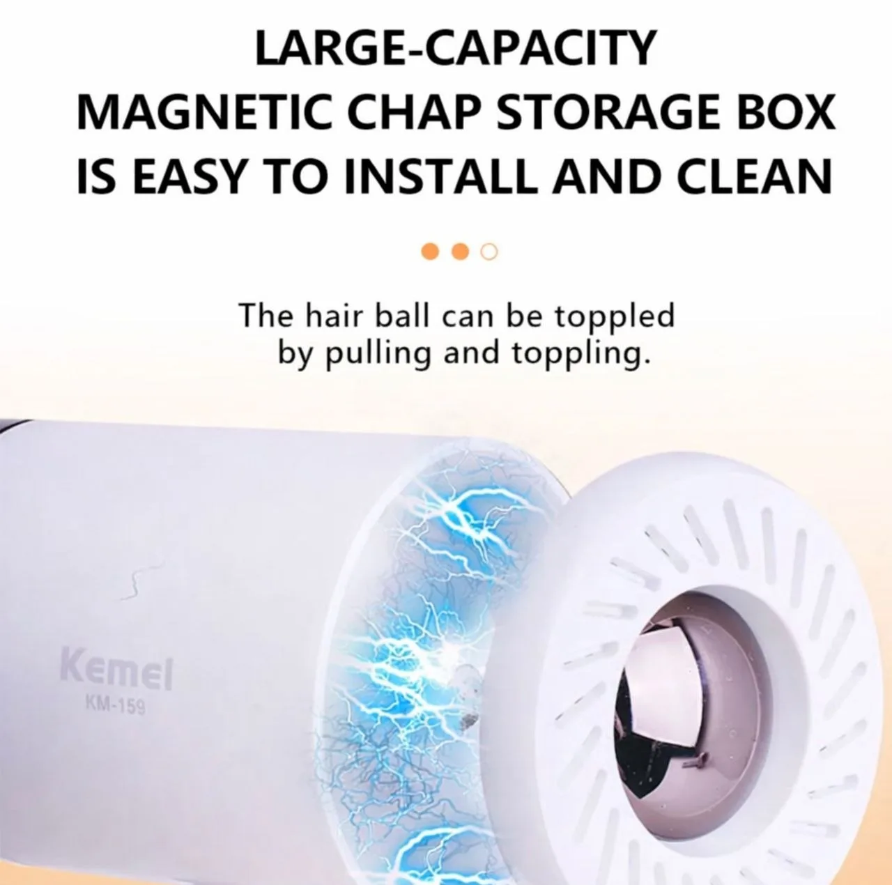 پرزگیر شارژی کیمی مدل km-159