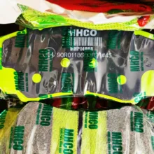 لنت ترمز دیسکی جلو ام اچ کو مدل Mhp14008 دو جفت مناسب برای هیوندای توسان و چانگان cs35