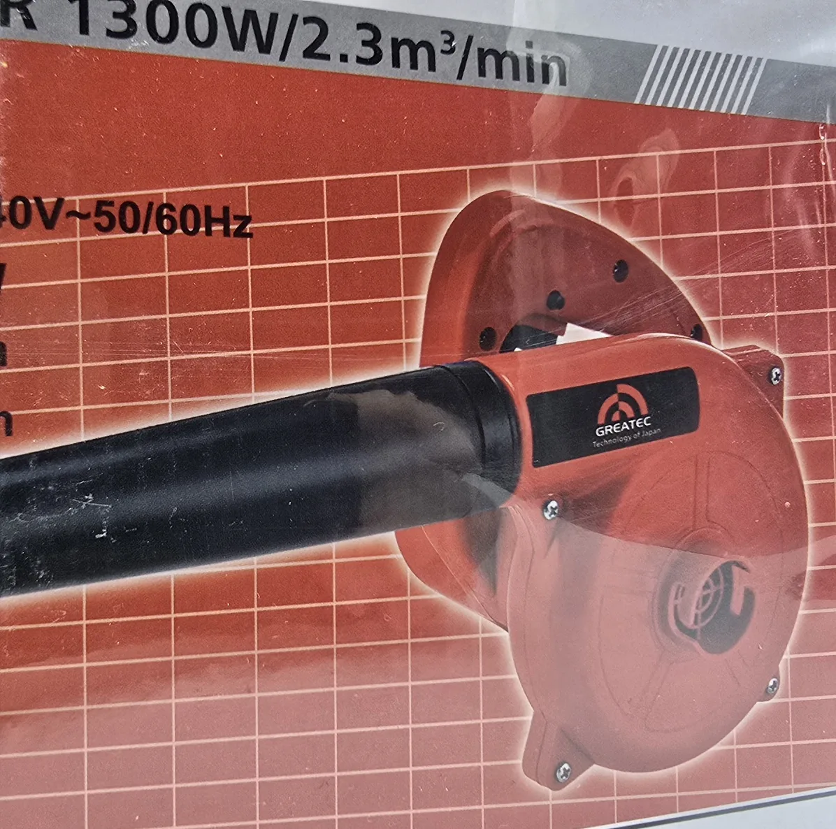 دستگاه دمنده 1300 وات گریتک مدل GTEB9002-1300W-2.3M3/MIN