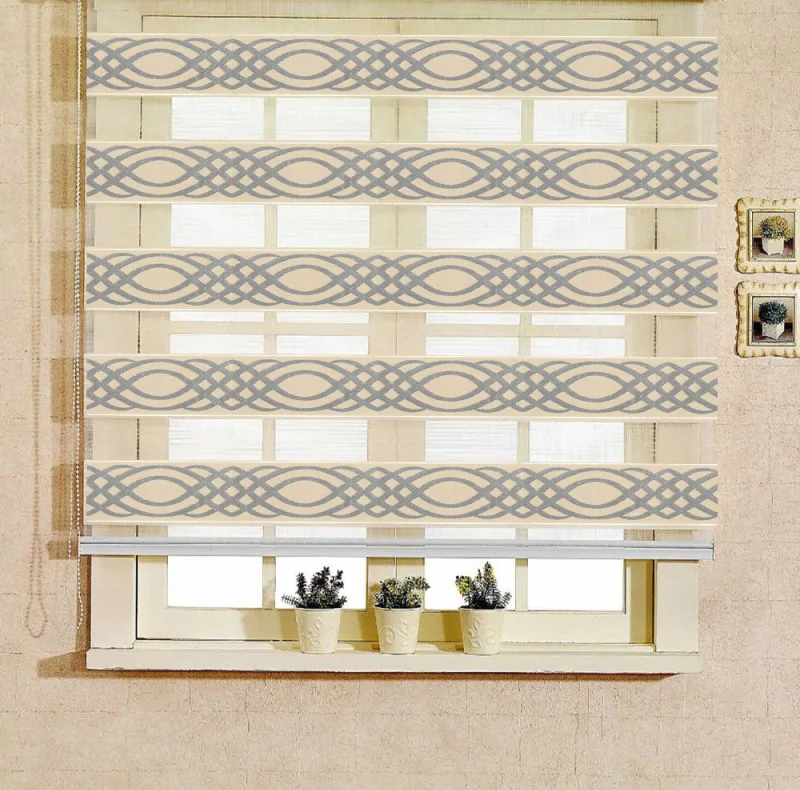 پرده زبرا زیو کد 4071 سایز 150 × 90 سانتی‌ متر