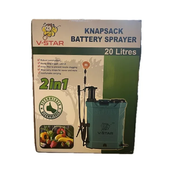 سمپاش شارژی وی استار مدل 20c ظرفیت 20 لیتر
