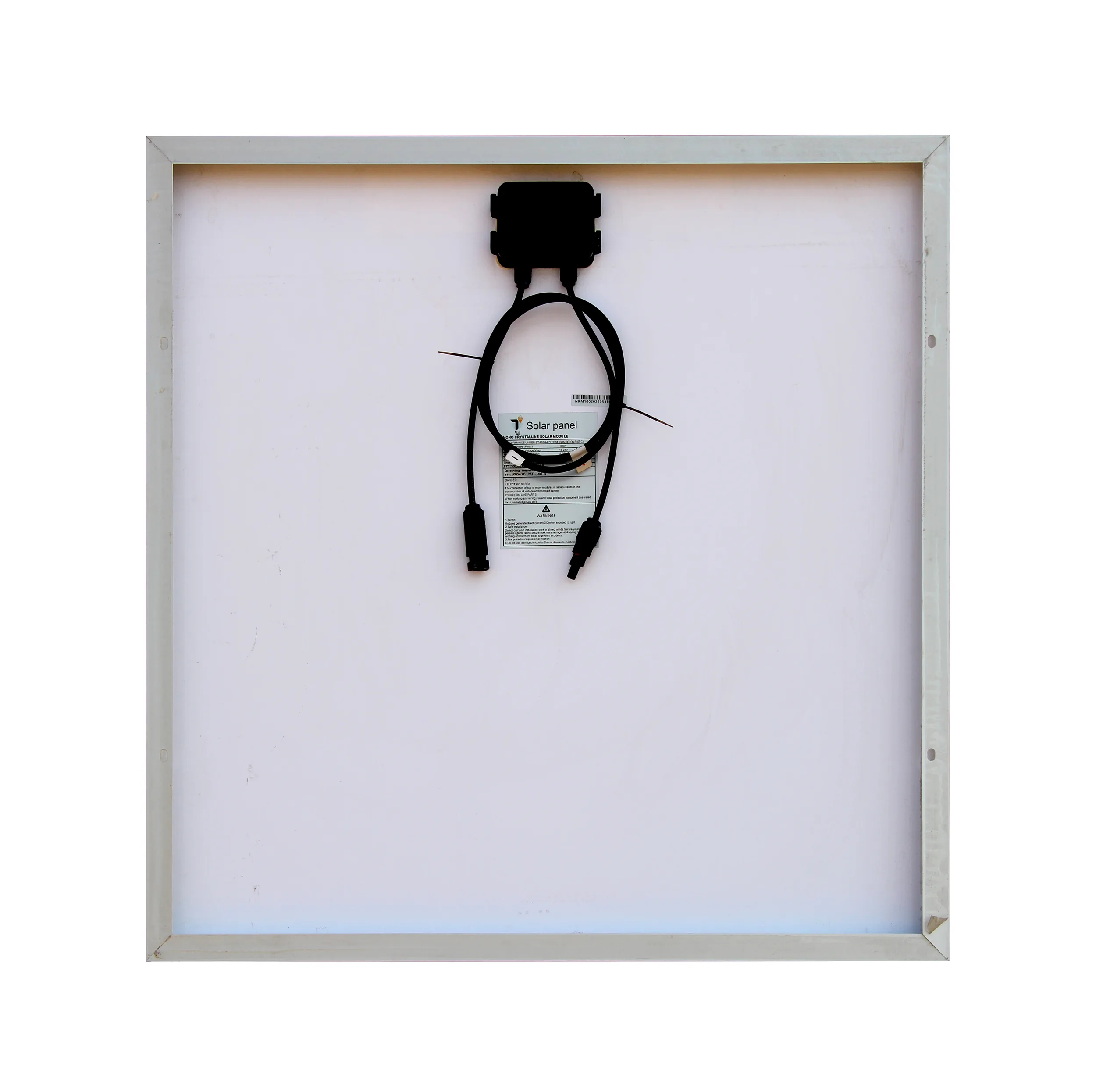 پنل خورشیدی تیسو مدل TM100W-18v ظرفیت 100وات مجموعه 2 عددی