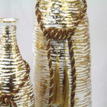 گلدان دکوری مدل tan-5 مجموعه 2 عددی