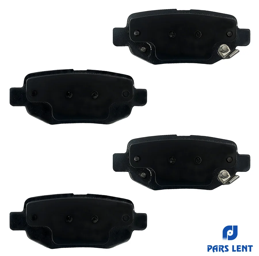 لنت ترمز عقب خودرو لنت پارس کد 4-80164 دو جفت مناسب برای ام وی ام X33S